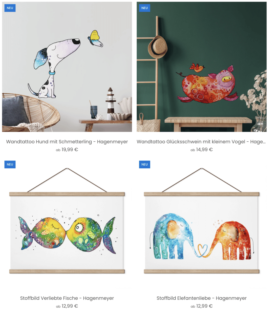 Kunst von Clarissa Hagenmeyer bei wall art